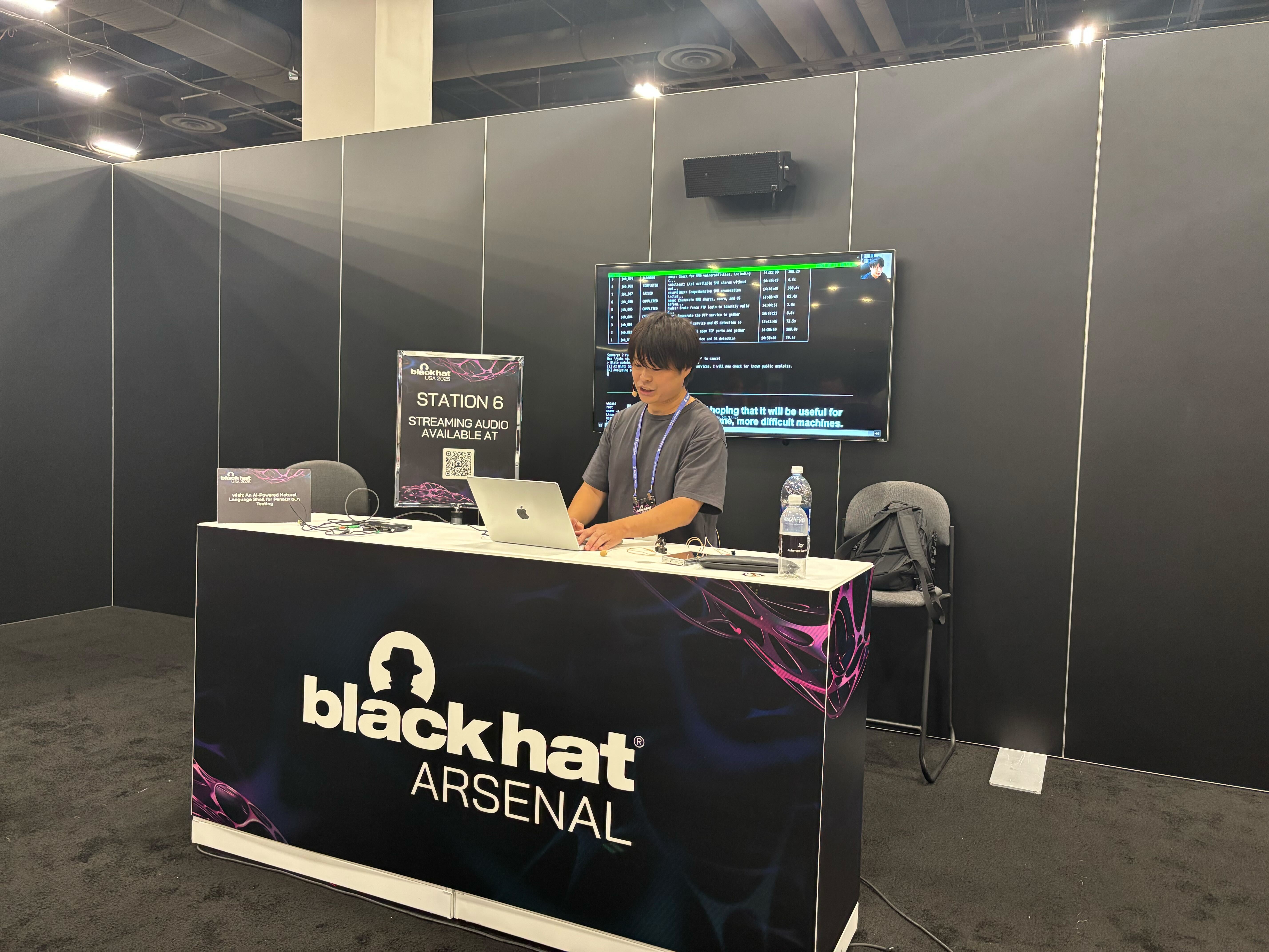 Black Hat USA 2025 Arsenal ブース